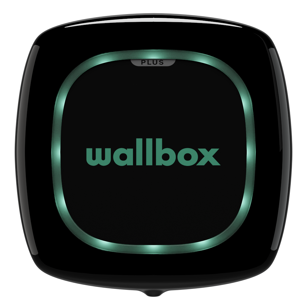 Зарядна станція Wallbox Pulsar Plus Type 1 7,4 кВт чорна
