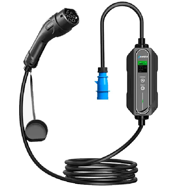 Портативна зарядна станція для електро авто Ampera Smart Type 2, 7,4 кВт