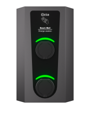 Зарядна станція Octa smart wall Type 2 7,4 кВт Socket + Type 2 7,4 кВт Socket